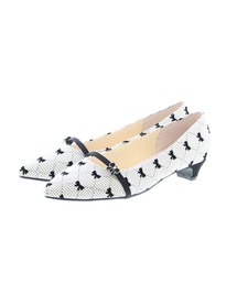 JELLY BEANS | メタルリボンパーツストラップパンプス(125-61130)JELLY BEANS(ジェリービーンズ)(パンプス)