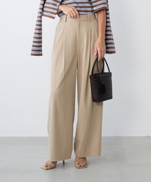 MICA&DEAL（マイカ＆ディール）の「フィブリルタックワイドパンツ〈2サイズ展開〉（その他パンツ）」