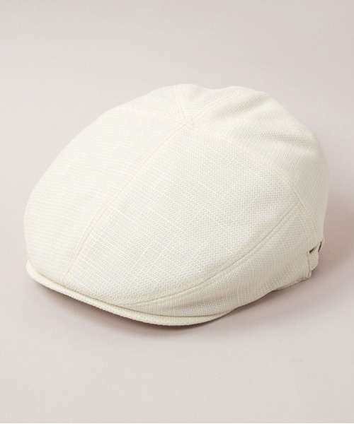 CA4LA（カシラ）の「DOBBY HUNTI（ハンチング/ベレー帽・メンズ・ブラック×ホワイト/ホワイト/ブラック・S/M/L）」の2枚目の写真