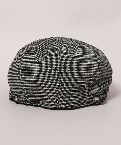 CA4LA（カシラ）の「DOBBY HUNTI（ハンチング/ベレー帽・メンズ・ブラック×ホワイト/ホワイト/ブラック・S/M/L）」の10枚目の写真
