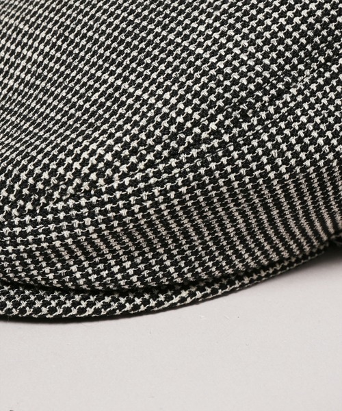 CA4LA（カシラ）の「DOBBY HUNTI（ハンチング/ベレー帽・メンズ・ブラック×ホワイト/ホワイト/ブラック・S/M/L）」の12枚目の写真