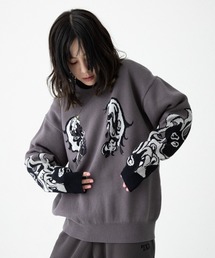 TXA（ティーエックスエー）の「田中かえ Jacquard Sweater（ニット/セーター）」