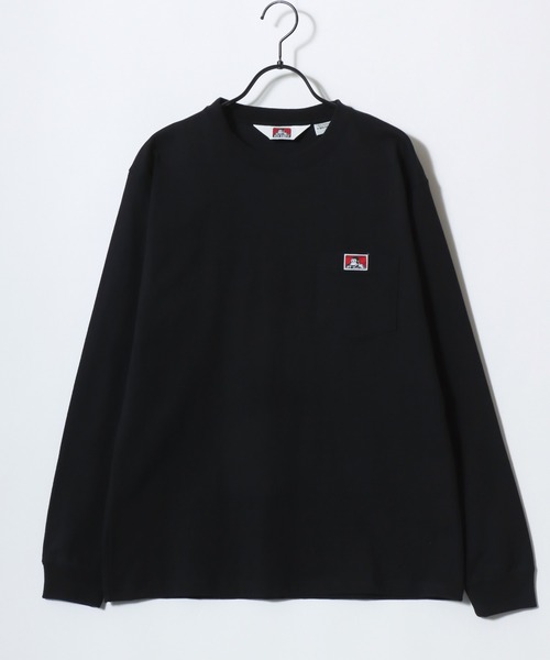 BEN DAVIS(ベンデイビス)の「BEN DAVIS/ベンデイビス POCKET LS TEE/ポケット ロゴ ワンポイント刺繍 ロングスリーブTシャツ/ロンT/無地T/レディース メンズ(Tシャツ/カットソー・メンズ・ブラウン/ホワイト/ブラック/ネイビー・XL/L/M)」の10枚目の写真