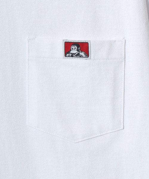 BEN DAVIS(ベンデイビス)の「BEN DAVIS/ベンデイビス POCKET LS TEE/ポケット ロゴ ワンポイント刺繍 ロングスリーブTシャツ/ロンT/無地T/レディース メンズ(Tシャツ/カットソー・メンズ・ブラウン/ホワイト/ブラック/ネイビー・XL/L/M)」の15枚目の写真