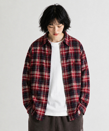 LB Rustic Core Flannel Check Shirt (Red)