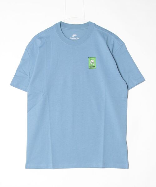 NIKE（ナイキ）の「ナイキ NIKE NSW LSE CAFE SWOOSH V S/S Tシャツ（Tシャツ/カットソー・メンズ・ホワイト/ブルーグレー/サンドグレー・LL/3L/S/M/L）」の10枚目の写真