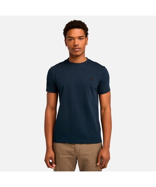 Timberland(ティンバーランド)の「半袖 スリム クルー Tシャツ メンズ(Tシャツ/カットソー・メンズ・ダークインディゴブルー・LARGE/MEDIUM/SMALL/X-LARGE/XX-LARGE)」の1枚目の写真