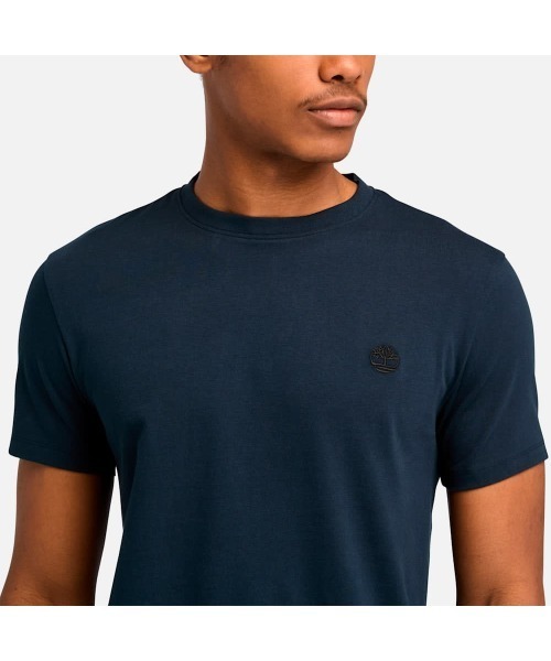 Timberland(ティンバーランド)の「半袖 スリム クルー Tシャツ メンズ(Tシャツ/カットソー・メンズ・ダークインディゴブルー・LARGE/MEDIUM/SMALL/X-LARGE/XX-LARGE)」の3枚目の写真