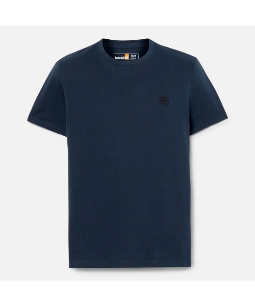 Timberland(ティンバーランド)の「半袖 スリム クルー Tシャツ メンズ(Tシャツ/カットソー・メンズ・ダークインディゴブルー・LARGE/MEDIUM/SMALL/X-LARGE/XX-LARGE)」の5枚目の写真