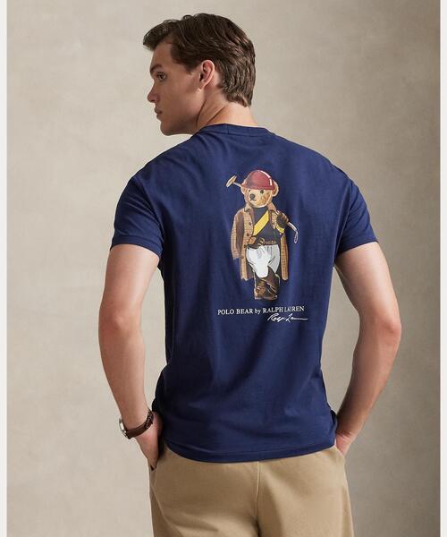 POLO RALPH LAUREN（ポロ ラルフ ローレン）の「クラシック フィット Polo ベア ジャージー Tシャツ（Tシャツ/カットソー・メンズ・ブルー・L/XS/S/M）」の5枚目の写真