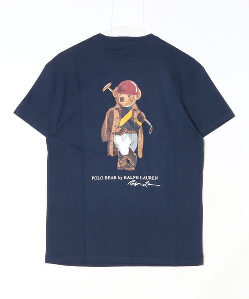 POLO RALPH LAUREN（ポロ ラルフ ローレン）の「クラシック フィット Polo ベア ジャージー Tシャツ（Tシャツ/カットソー・メンズ・ブルー・L/XS/S/M）」の2枚目の写真