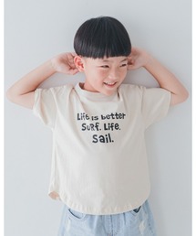2nd（セカンド）の「ジーンズベーセカンド SALING CREW Tシャツ（Tシャツ/カットソー）」