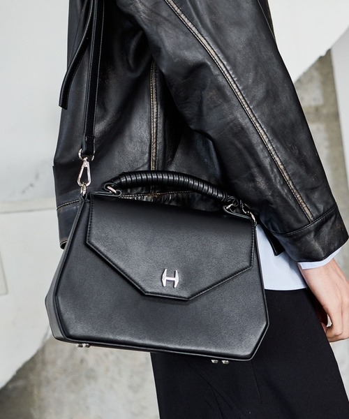 HARE（ハレ）の「HパーツハンドルショルダーBAG(HARE)（ショルダーバッグ・メンズ・ブラック・FREE）」の11枚目の写真