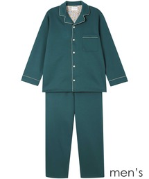 une nana cool（ウンナナクール）の「【綿混】ハイゲージダブルエアー メンズ長袖開襟 MADE WITH LIBERTY FABRIC（ルームウェア/パジャマ）」