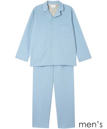 une nana cool（ウンナナクール）の「【綿混】ハイゲージダブルエアー メンズ長袖開襟 MADE WITH LIBERTY FABRIC（ルームウェア/パジャマ）」