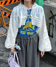 CIAOPANIC | 【She desires...】フード付きレースボレロ(シャツ/ブラウス)