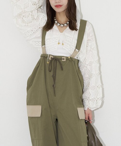 CIAOPANIC（チャオパニック）の「【She desires...】フード付きレースボレロ（シャツ/ブラウス・レディース・ホワイト・ONE SIZE）」の6枚目の写真