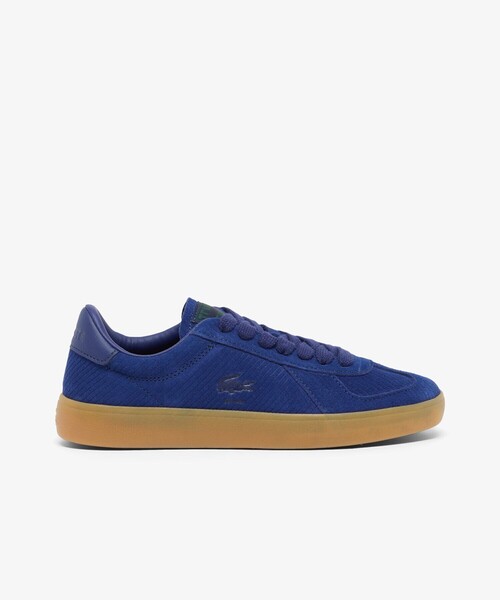 LACOSTE（ラコステ）の「レディース BASESHOT PRO 126 4 SFA / ストライプ エンボスライン オールスエードスニーカー（スニーカー・レディース・ダークブルー/オフホワイト・25.5cm/24.5cm/24.0cm/23.0cm/23.5cm/22.5cm）」の10枚目の写真