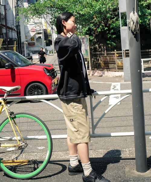 PRO CLUB (プロクラブ)の「【PROCLUB/プロクラブ】【裏起毛素材で保湿性抜群◎】VARSITY BASEBALL FLEECE JACKET ヘビーウェイトスウェットベースボールフリースジャケット PCB124(スタジャン・メンズ・ブラック/スミクロ/ネイビー・LARGE/MEDIUM/X-LARGE)」の6枚目の写真