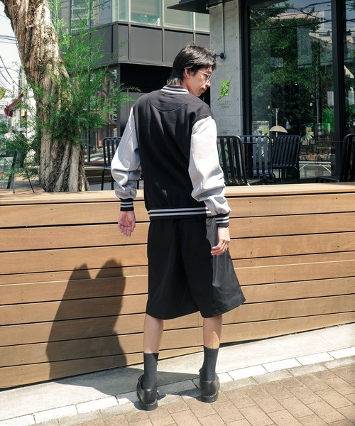 PRO CLUB (プロクラブ)の「【PROCLUB/プロクラブ】【裏起毛素材で保湿性抜群◎】VARSITY BASEBALL FLEECE JACKET ヘビーウェイトスウェットベースボールフリースジャケット PCB124(スタジャン・メンズ・ブラック/スミクロ/ネイビー・LARGE/MEDIUM/X-LARGE)」の12枚目の写真
