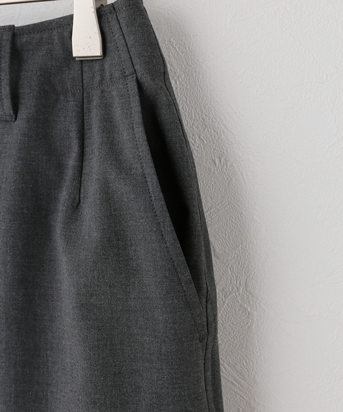 Spick & Span（スピックアンドスパン）の「ドライトロIラインスカート（スカート・レディース・ライトグレー/チャコールグレー・38/36）」の17枚目の写真