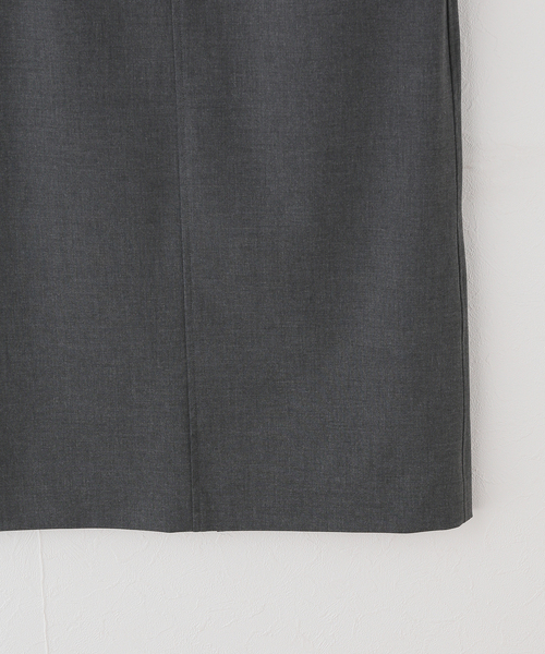 Spick & Span（スピックアンドスパン）の「ドライトロIラインスカート（スカート・レディース・ライトグレー/チャコールグレー・38/36）」の20枚目の写真