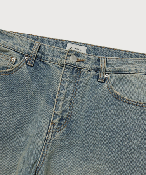 COVERNAT（カバーナット）の「リングサ レギュラーデニムパンツ ダスティブルー（デニムパンツ・レディース・その他・SMALL/MEDIUM/LARGE/X-LARGE）」の7枚目の写真