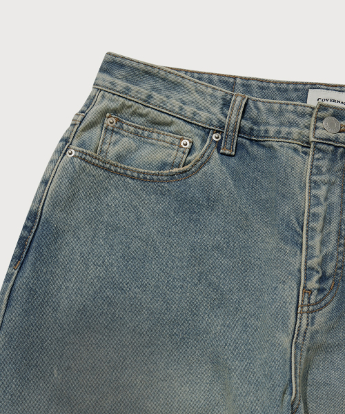 COVERNAT（カバーナット）の「リングサ レギュラーデニムパンツ ダスティブルー（デニムパンツ・レディース・その他・SMALL/MEDIUM/LARGE/X-LARGE）」の8枚目の写真