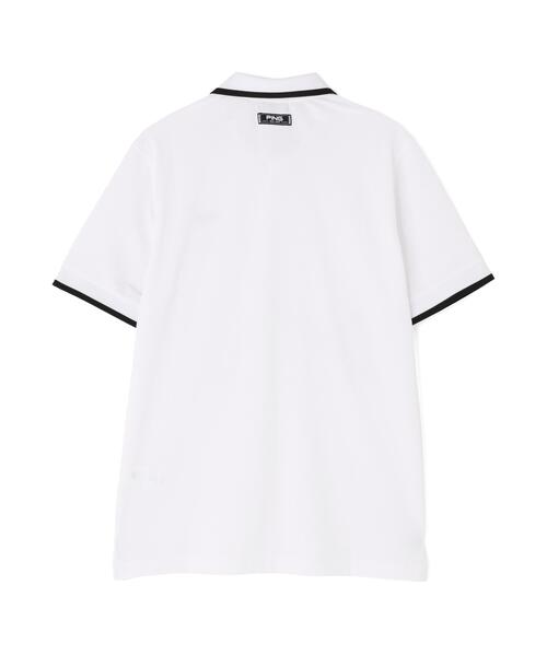 PING(ピン)の「【PING APPAREL】スナップテックス半袖ラインポロシャツ <NATIVE> (MENS)(ポロシャツ・メンズ・ホワイト/ベージュ/ネイビー/ブルー・S/LL1/M/L/LL)」の10枚目の写真