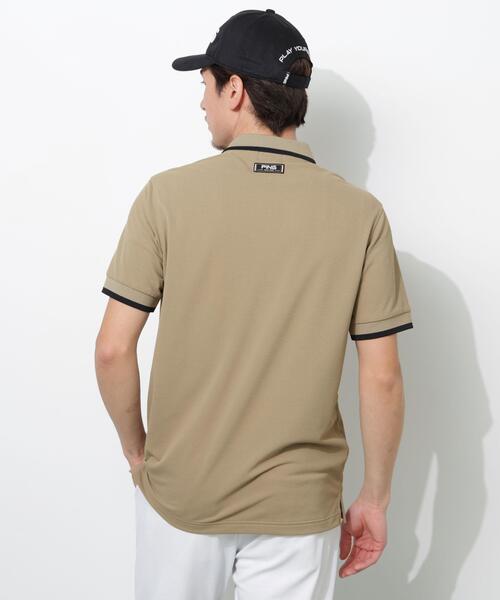 PING(ピン)の「【PING APPAREL】スナップテックス半袖ラインポロシャツ <NATIVE> (MENS)(ポロシャツ・メンズ・ホワイト/ベージュ/ネイビー/ブルー・S/LL1/M/L/LL)」の13枚目の写真