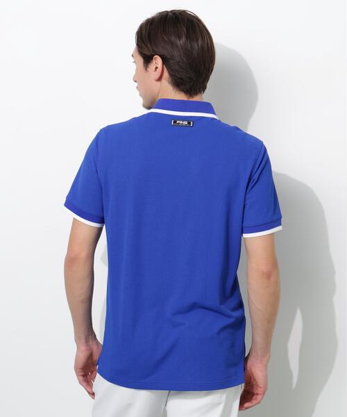 PING(ピン)の「【PING APPAREL】スナップテックス半袖ラインポロシャツ <NATIVE> (MENS)(ポロシャツ・メンズ・ホワイト/ベージュ/ネイビー/ブルー・S/LL1/M/L/LL)」の20枚目の写真