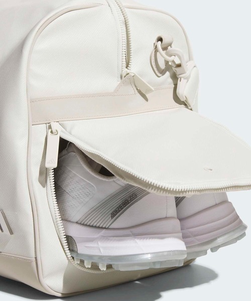 adidas（アディダス）の「ユニセックス PU レザー ボストンバッグ【adidas Golf/アディダスゴルフ】（ボストンバッグ・メンズ・ブラック/グレー・FREE）」の9枚目の写真