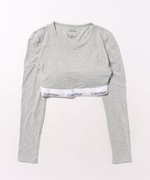 Calvin Klein（カルバン・クライン）の「【Calvin Klein】コットンストレッチ ロングスリーブ ブラレット QF8600（ブラジャー）」