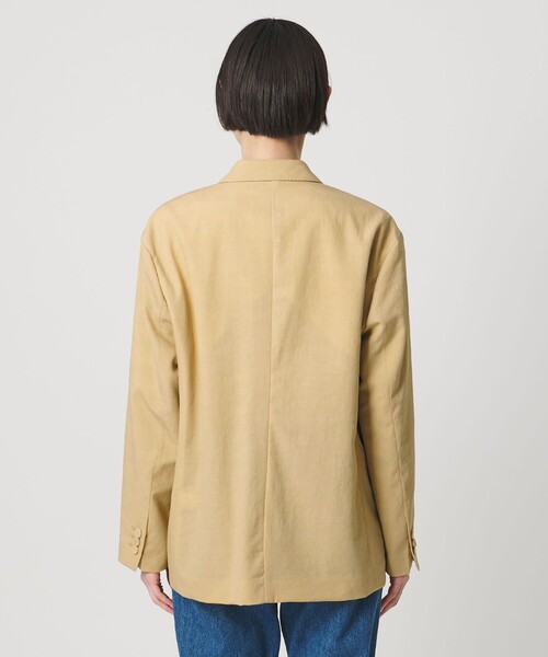 UNITED ARROWS(ユナイテッドアローズ)の「ビッグシルエット 6ボタン テーラードジャケット(テーラードジャケット・レディース・ブラック/ベージュ・36/38)」の6枚目の写真
