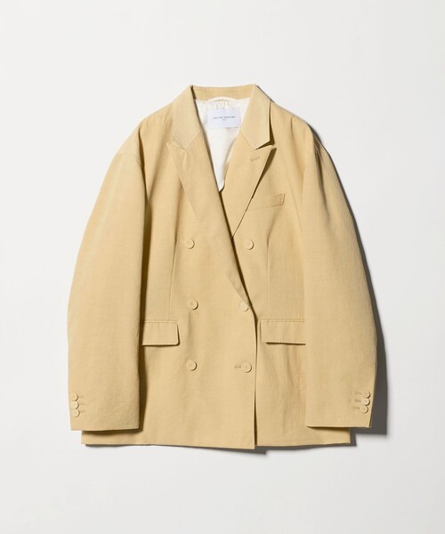 UNITED ARROWS(ユナイテッドアローズ)の「ビッグシルエット 6ボタン テーラードジャケット(テーラードジャケット・レディース・ブラック/ベージュ・36/38)」の7枚目の写真