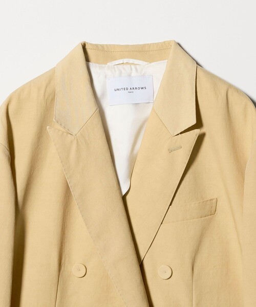 UNITED ARROWS(ユナイテッドアローズ)の「ビッグシルエット 6ボタン テーラードジャケット(テーラードジャケット・レディース・ブラック/ベージュ・36/38)」の9枚目の写真