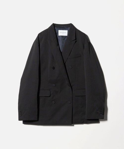 UNITED ARROWS(ユナイテッドアローズ)の「ビッグシルエット 6ボタン テーラードジャケット(テーラードジャケット・レディース・ブラック/ベージュ・36/38)」の14枚目の写真
