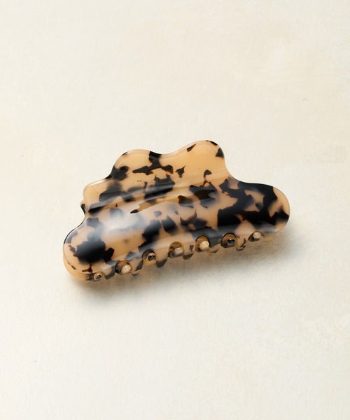 COLONY 2139（コロニートゥーワンスリーナイン）の「アクリルバンスクリップ（バレッタ/ヘアクリップ・レディース・ブラック/ピンク/ホワイト/ベージュ・FREE）」の3枚目の写真