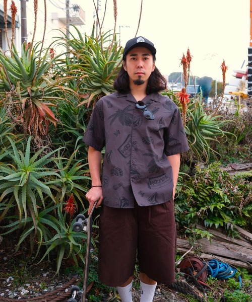 VOLCOM(ボルコム)の「VOLCOM メンズ NOZAKA SS AOP SHIRT 半袖シャツ 【2026年春夏モデル】(シャツ/ブラウス・メンズ・ブルー系その他/グレー系その他・XX-LARGE/X-LARGE/LARGE/MEDIUM)」の17枚目の写真