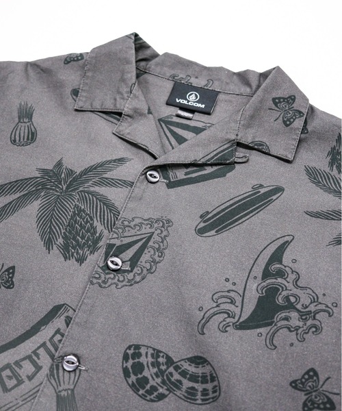 VOLCOM(ボルコム)の「VOLCOM メンズ NOZAKA SS AOP SHIRT 半袖シャツ 【2026年春夏モデル】(シャツ/ブラウス・メンズ・ブルー系その他/グレー系その他・XX-LARGE/X-LARGE/LARGE/MEDIUM)」の16枚目の写真