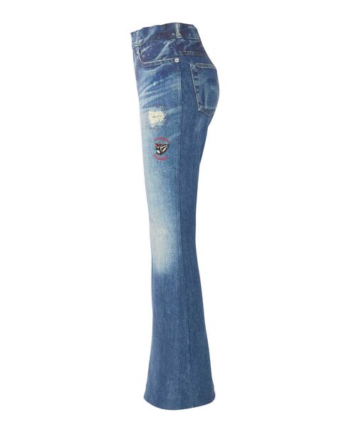 HYSTERIC GLAMOUR（ヒステリックグラマー）の「LEOPARD柄 リバーシブルスウェットパンツ（スウェットパンツ・レディース・マルチ・FREE）」の3枚目の写真