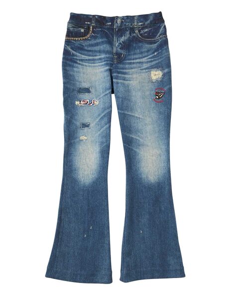 HYSTERIC GLAMOUR（ヒステリックグラマー）の「LEOPARD柄 リバーシブルスウェットパンツ（スウェットパンツ・レディース・マルチ・FREE）」の4枚目の写真