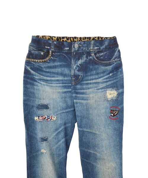 HYSTERIC GLAMOUR（ヒステリックグラマー）の「LEOPARD柄 リバーシブルスウェットパンツ（スウェットパンツ・レディース・マルチ・FREE）」の11枚目の写真