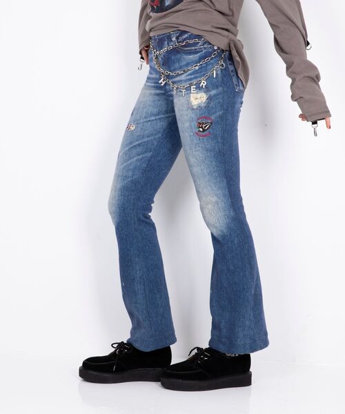 HYSTERIC GLAMOUR（ヒステリックグラマー）の「LEOPARD柄 リバーシブルスウェットパンツ（スウェットパンツ・レディース・マルチ・FREE）」の14枚目の写真