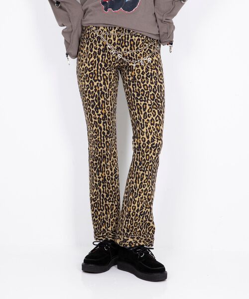 HYSTERIC GLAMOUR（ヒステリックグラマー）の「LEOPARD柄 リバーシブルスウェットパンツ（スウェットパンツ・レディース・マルチ・FREE）」の17枚目の写真