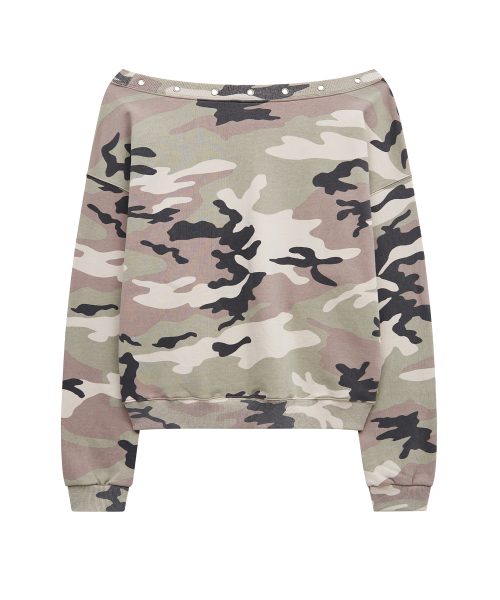Midnight Move（ミッドナイトムーブ）の「ey camo mtm (pink)（スウェット・レディース・その他・FREE）」の4枚目の写真