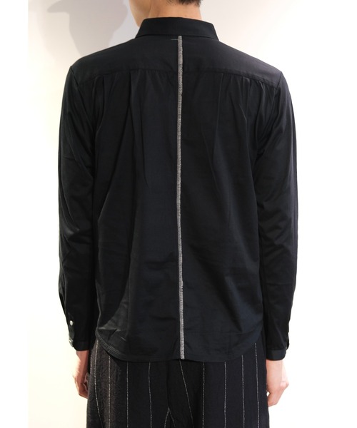 SHINYAKOZUKA(シンヤコヅカ)の「HENRY CUFFS SHIRT WITH PRINTING(ISSUE#8)(シャツ/ブラウス・メンズ・ホワイト/ブラック・MEDIUM/SMALL)」の13枚目の写真