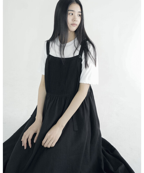 eunoia | ピンタック ロングワンピース WOMEN（ワンピース）｜Bshop