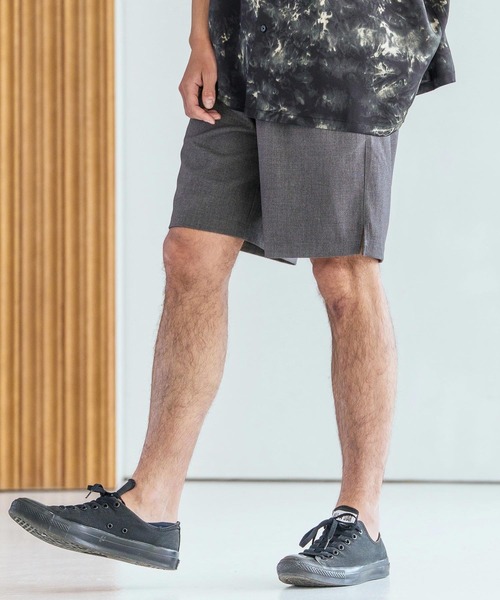 Magine(マージン)の「mp14831-TR Fabric Short Pants ショートパンツ(MGN-261-046)(その他パンツ・メンズ・チャコール/ミックスグレー/ブラック・48/46/44)」の10枚目の写真