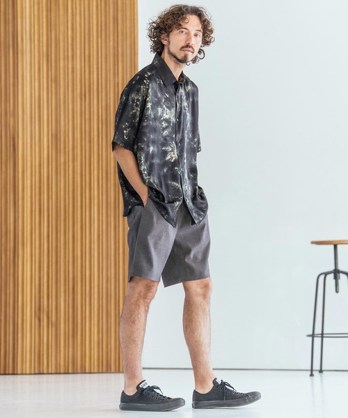 Magine(マージン)の「mp14831-TR Fabric Short Pants ショートパンツ(MGN-261-046)(その他パンツ・メンズ・チャコール/ミックスグレー/ブラック・48/46/44)」の13枚目の写真